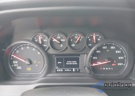 2024 Chevrolet Silverado 1500 4Wd Standard Bed Custom z USA, uszkodzony, nr VIN 1GCRDBEK2RZ395843